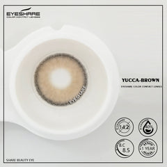 Ihomed Yucca Brown  14.0mm 1 Pair | 1 Year