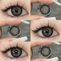 Ihomed Color Contact Lenses for Eyes Black Lenses Big Eye Lenses 1pair/2pcs Eye Contacts Color Lens Natural Eye Contact Lenses