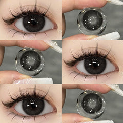 Ihomed Color Contact Lenses for Eyes Black Lenses Big Eye Lenses 1pair/2pcs Eye Contacts Color Lens Natural Eye Contact Lenses