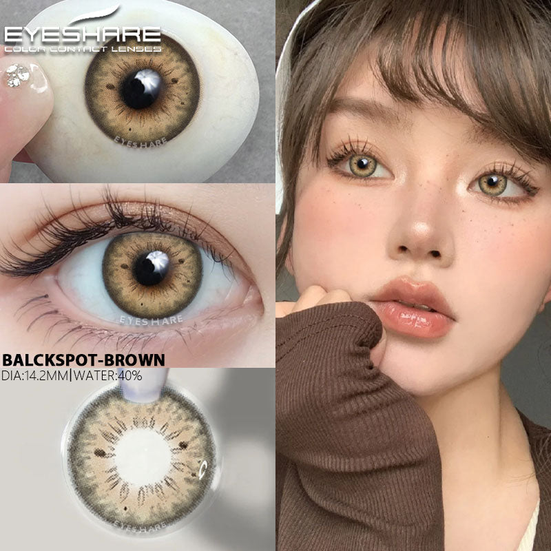 Ihomed 1 Pair Colorcon Korean Lenses Myopia Lenses Colored Contact Lenses for Eyes Lenses With Diopters Prescription Lenses