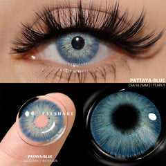 Ihomed 1 Pair Colored Contact Lenses for Eyes Blue Contact Lenses Yearly Beautiful Pupils Fashion Contact Lenses Green Lenses