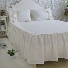 Ihomed Amazing luxury bedding set cake layers embroidery ruffle lace duvet cover bed sheet bedspread princess bed bow pillowcase HM-01S