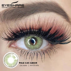 Ihomed Color Lens Eye WILDCAT Series Color Contact Lenses for Eyes Beauty Contact Lenses Eye Cosmetic Color Lens Beauty Makeup