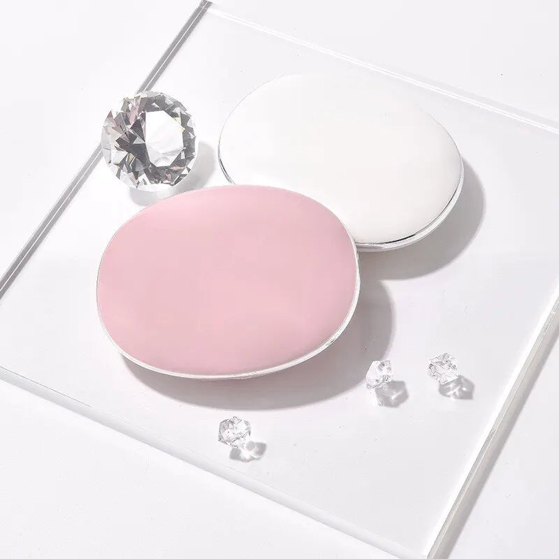 Ihomed Magnetic Attraction Mellow Cobblestone Shape Contact Lenses Case Contact Lens Partner Box