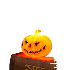 front porch halloween ideas New Halloween Decoration Pumpkin Light Party Atmosphere Decoration Led Pumpkin Light Halloween Carnival Party Decoration Light