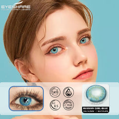 Ihomed Russiagirl Blue 14.0mm 1 Pair | 1 Year