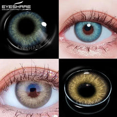 Ihomed Color Lens Himalaya Contact Lenses For Eyes Colored Lenses Blue Brown Cosmetic Lenses Contact Lens Beauty Makeup