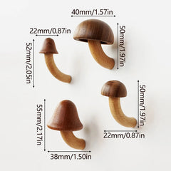 Ihomed Mushroom Fridge Magnet Sticker Creative Fridge Magnet Decor Plant Message Board Reminder Photo Home Decoration Kitchen Gift