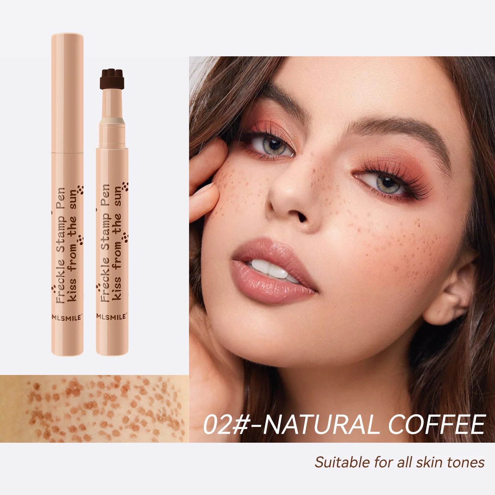 Ihomed Natural Freckle Pen Waterproof Simulation Fake Spot Makeup Tool Lasting Waterproof Face Dot Spot Pen Eyeliner Korean Cosmetics