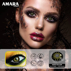 Ihomed Cosplay Color Contact Lenses for Eyes BLIND Series Makeup Halloween Beauty Contact Lenses Eye Cosmetic Color Lens Eyes