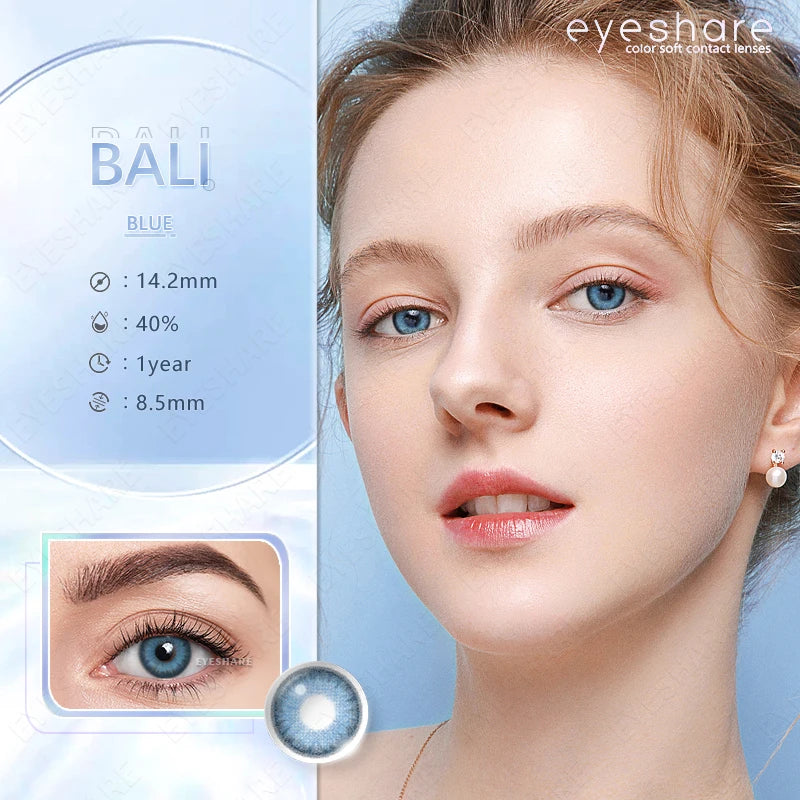 Ihomed Natural Color Lens Eyes 2pcs Color Contact Lenses For Eyes Beauty Contact Lenses Eye Cosmetic Color Lens Eyes