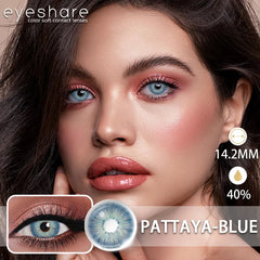 Ihomed Natural Color Lens Eyes 2pcs Color Contact Lenses For Eyes Beauty Contact Lenses Eye Cosmetic Color Lens Eyes