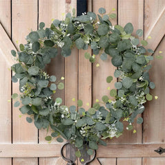 Ihomed 2pcs/1pc 6' Artificial Eucalyptus Garland Faux Greenery Eucalyptus Leaves Vines For Wedding Backdrop Arch Home Party Decor