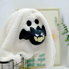 Ihomed New Gus The Ghost With Pumpkin Pillow Halloween Pumpkin Ghosts Doll Plush Throw Pillow Cushion Car Accessories Kawaii Gifts