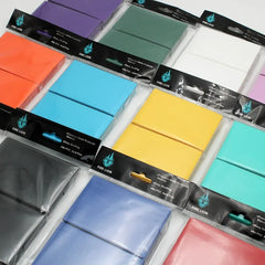 Ihomed 100Pcs/Set 66*91mm Penny Color Matte Katana Trading Card Sleeve Holder TCG Cards Protector For MTG Yugioh Card Sleeves