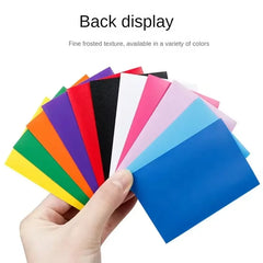 Ihomed 100Pcs/Set 66x91mm Matte Standard Size Card Sleeves TCG Trading Cards Protector for Tarot Shield Board Games Magical Cover PKM