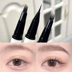 Ihomed Waterproof Four Claw Water Eyebrow Pen Natural Smooth Clear Roots 4 Point Head Liquid Eye Brow Liner Pencil Eye Makeup Cosmetic