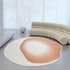 Ihomed Round Minimalist Irregular Carpet Large Area Living Room Carpets Comfortable Luxury Soft Bedroom Rug Tapete Entrance Rugs Tapis