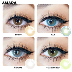 Ihomed LENSES new product 1 pair of AURORA color contact lenses, comfortable glasses yearly use