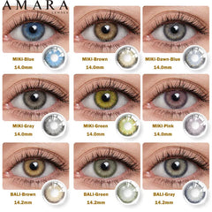 Ihomed Color Contact Lenses for Eyes 1 Pair High QualityNatural Colored Eye Lenses Sale Blue Lens Gray Eye Lenses