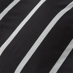 Ihomed Black Stripe Duvet Cover,Polyester Fiber,Classic Geometric Quilt Bag,Grid Heart Comforter Cover,Bedroom Decor Bedding,150*200 RU