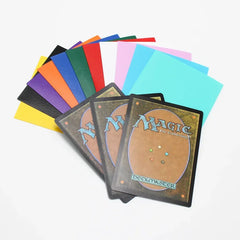 Ihomed 100Pcs/Set 66*91mm Penny Color Matte Katana Trading Card Sleeve Holder TCG Cards Protector For MTG Yugioh Card Sleeves