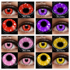 Ihomed Cosplay Lenses Color Contact Lenses for Eyes Anime Cosplay Colored Lenses Contact Lens Eye Contacts Year Beauty Make up