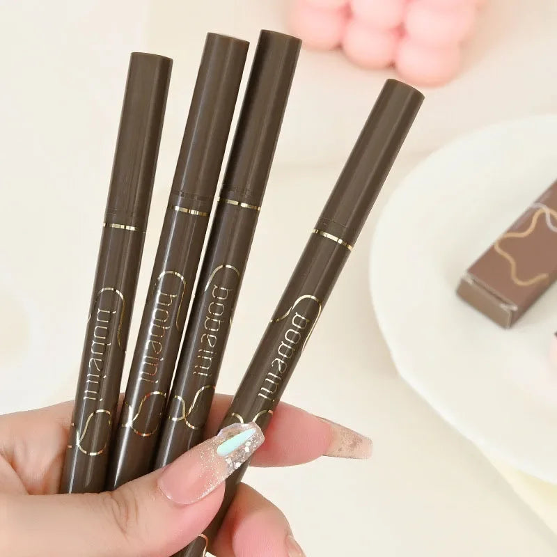 Ihomed Ultra Fine Matte Liquid Eyeliner Pencil Waterproof Non Smudging Lasting Black Brown 4 Colors Eyelash Pen Eyes Makeup