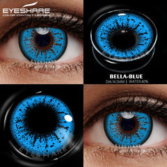 Ihomed Color Lens Bella Color Cosplay Contact Lenses Yearly Use Rendering Cosplay Contact Lens for Eyes Halloween Contacts