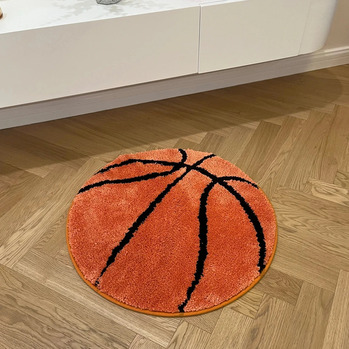 Ihomed Basketball Tufted Rug Doormat Mat Nonslip Mat Korean Style Home Decor Bedroom Handmade Tufted Rug Mat Living Room Entrance Rug