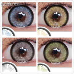 Ihomed Color Contact Lenses One Pairs NEW ARRIVAL DIAMOND Colored Contact Lenses for Eyes Cosmetic Beauty Eye Makeup