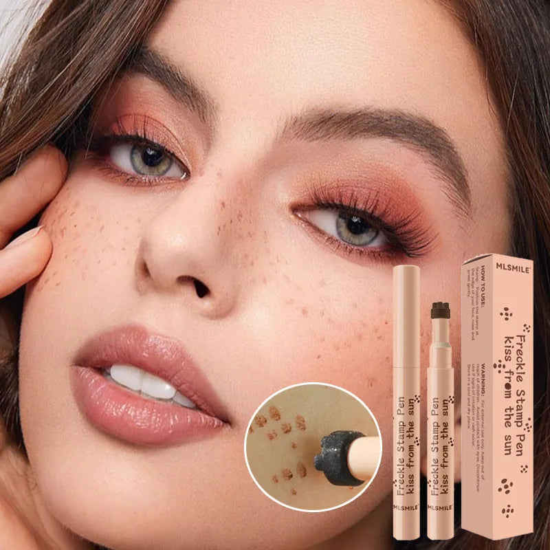 Ihomed Natural Freckle Pen Waterproof Simulation Fake Spot Makeup Tool Lasting Waterproof Face Dot Spot Pen Eyeliner Korean Cosmetics