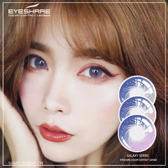 Ihomed 1 Pair Color Contact Lenses Color Contacts Lenses For Eyes Blue Contact Lens Yearly Cosmetic Makeup Colored Contacts