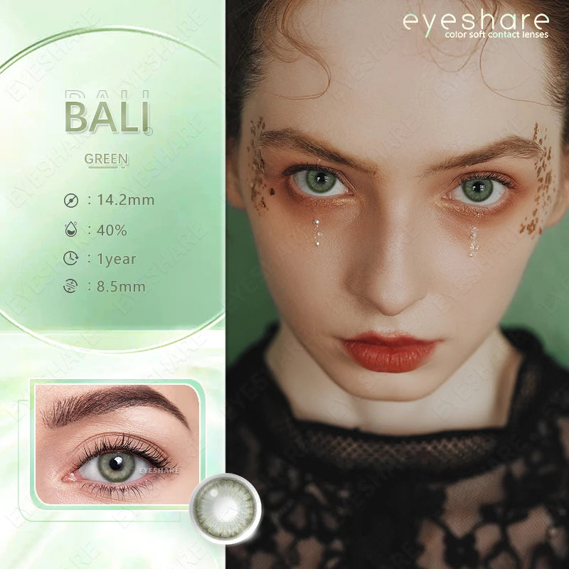 Ihomed Natural Color Lens Eyes 2pcs Color Contact Lenses For Eyes Beauty Contact Lenses Eye Cosmetic Color Lens Eyes