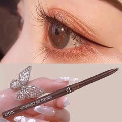 Ihomed Waterproof 6 Colors Black Eyeliner Pen Long Lasting Quick-drying Pencil Not Blooming Liquid Eyeliner Gel Eyes Makeup Cosmetic