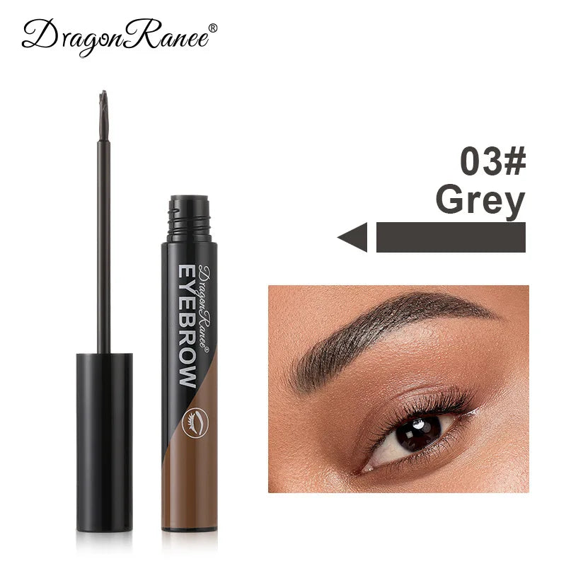 Ihomed Peel-off Eyebrow Gel Natural Brow Tattoo Black Brown Tint Makeup Waterproof Lasting Eye Brow Enhancers Liquid Gel Tear Wear Easy