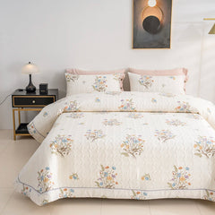 Ihomed 100% cotton Bedspread on the bed plaid French bed cover Mattress topper bed linen set coverlet bedspreads for double bed sheets