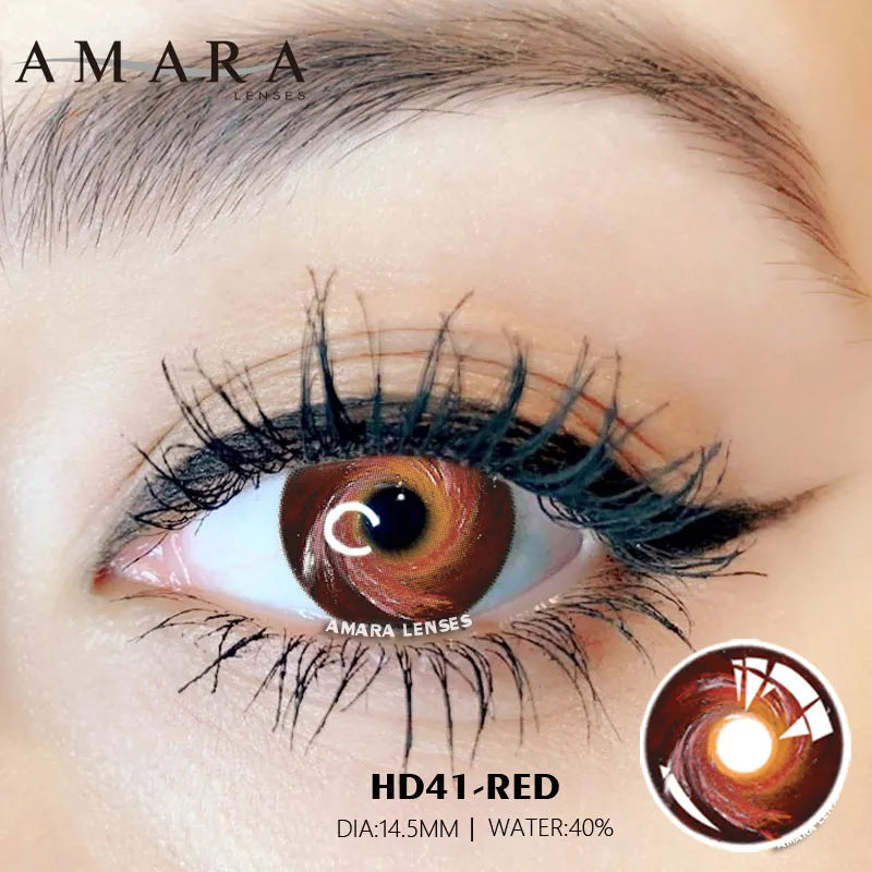 Ihomed Color Contact Lenses For Eyes Anime Cosplay Colored Lenses Blue Green Multicolored Lenses Contact Lens Beauty Makeup