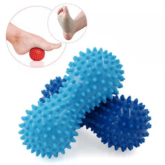 Ihomed 1pc Peanut Massage Ball For Deep Tissue Massage, Muscle Relaxation - Perfect For Shoulders, Neck, And Back