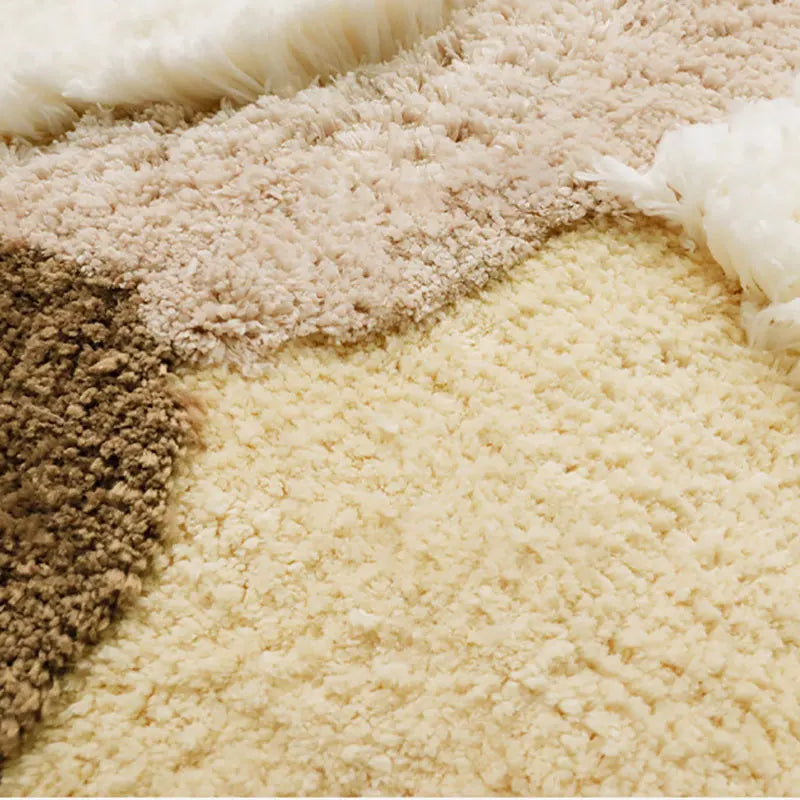 Ihomed 60x120cm Tufting Moss Bedroom Rug Soft Fluffy Scenic Bedside Carpet Floor Pad Cozy Mat Doormat Aesthetic Home Art Decor