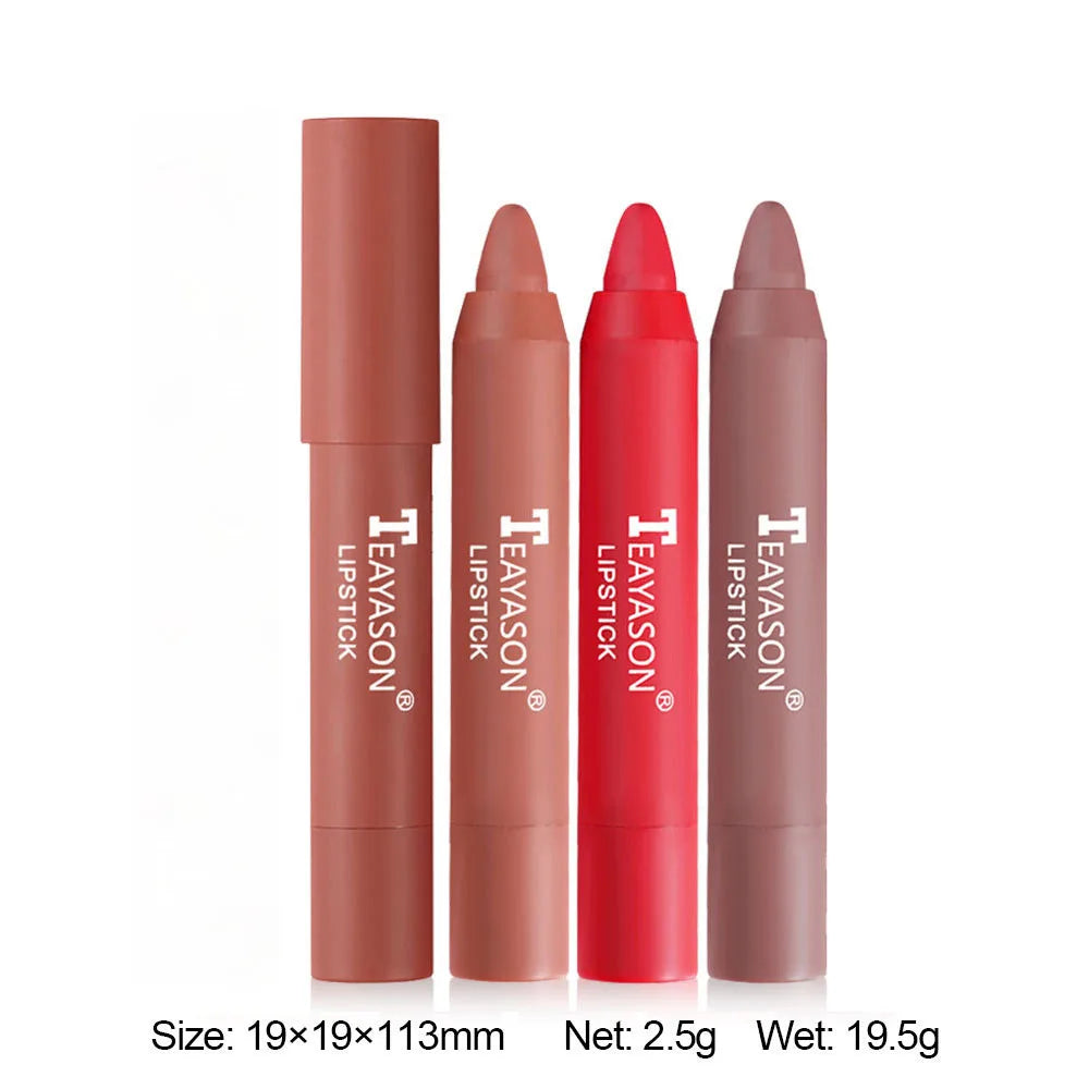 Ihomed Matte Velvet Lip Liner Pen Waterproof Lipliner Pencil Outline Lip Shape Lipstick Pen Long Lasting Non-stick Cup Makeup Cosmetics