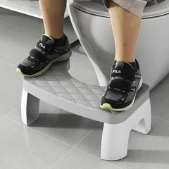 Ihomed 1 PCS Toilet Squat Stool Removable Non-slip Toilet Seat Stool Portable Squat Stool Home Adult Bathroom Accessories