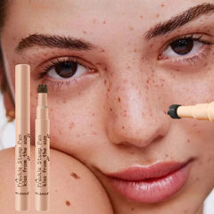 Ihomed Natural Freckle Pen Waterproof Simulation Fake Spot Makeup Tool Lasting Waterproof Face Dot Spot Pen Eyeliner Korean Cosmetics