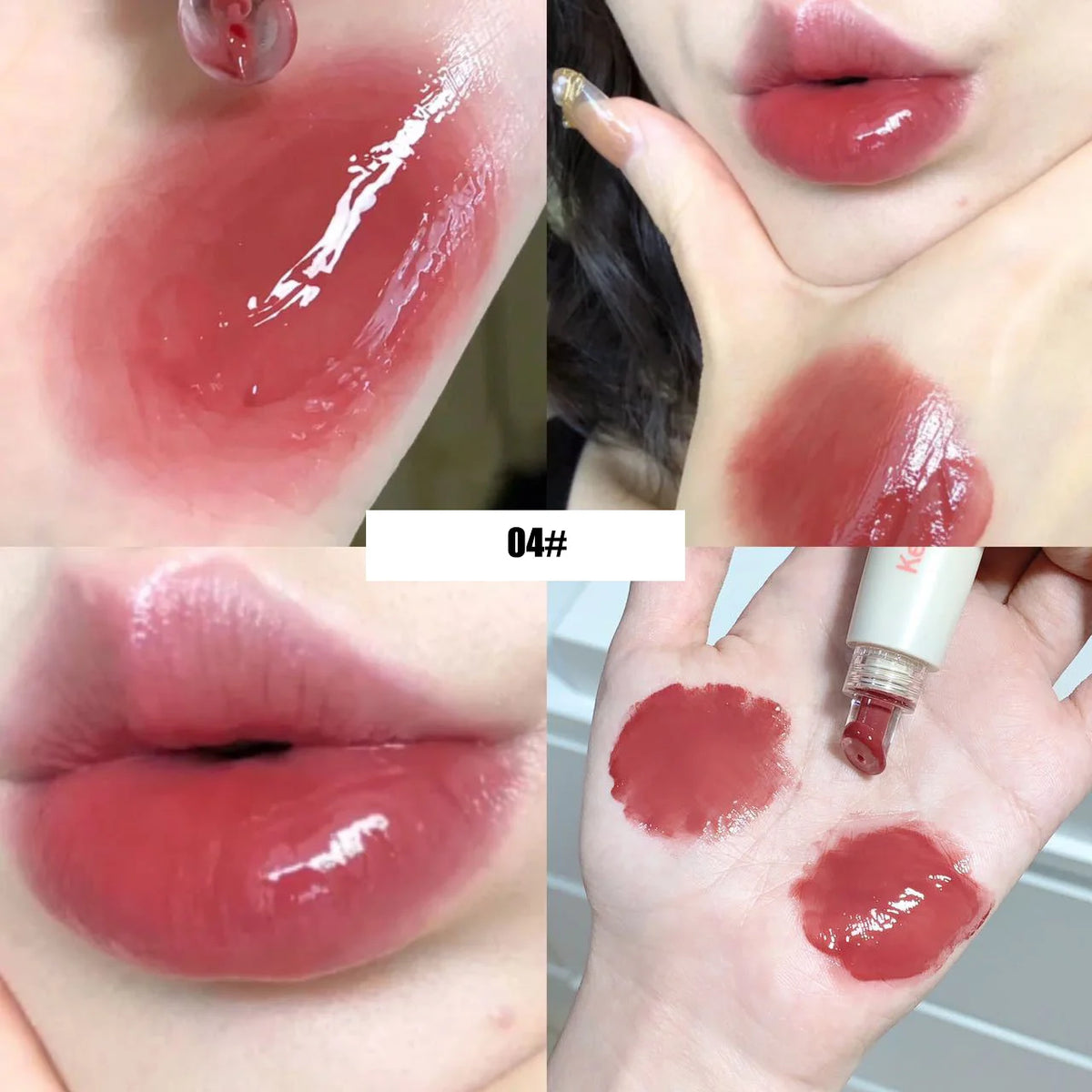 Ihomed Crystal Jelly Mirror Lip Gloss Water Liquid Lipstick Moisturizing Long Lasting Sexy Lip Plumper Lip Tint Makeup Korean Cosmetics