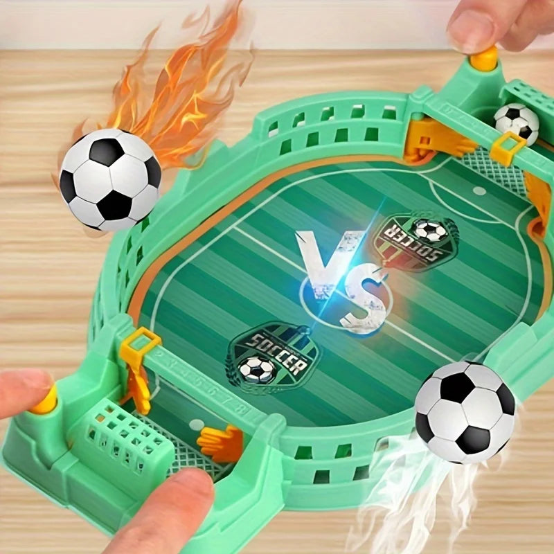 Ihomed 1pc Interactive Table Soccer Game Children Table Soccer Double Battle Table Parent-child Interactive Puzzle Board Game