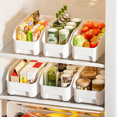 Ihomed Multifunctional Kitchen Sundries Diagonal Storage Box Refrigerator Beverage Vegetable Sort Storage Box Cabinet Drawer Organizer