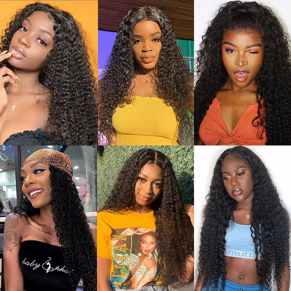 Ihomed 12A Peruvian Kinky Curly Bundles With Closure 3 Bundles With Closure Unprocessed Virgin Human Hair Curly Bundles With Frontal