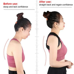 Ihomed 1pc Posture Corrector Unisex Adjustable For Clavicle Support Providing Pain Relief Neck Back Shoulder Reshape Your Body