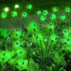 Ihomed 1pc Halloween Eyeball String Lights, Solar Energy, Courtyard, Garden, Horror, Decoration, Lawn, Ground, Plug-in Light