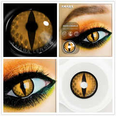 Ihomed Cosplay Color Contact Lenses 1Pair Anime Halloween Makeup Blue Colorful Contact Lens For Eyes Colored Yearly Contacts